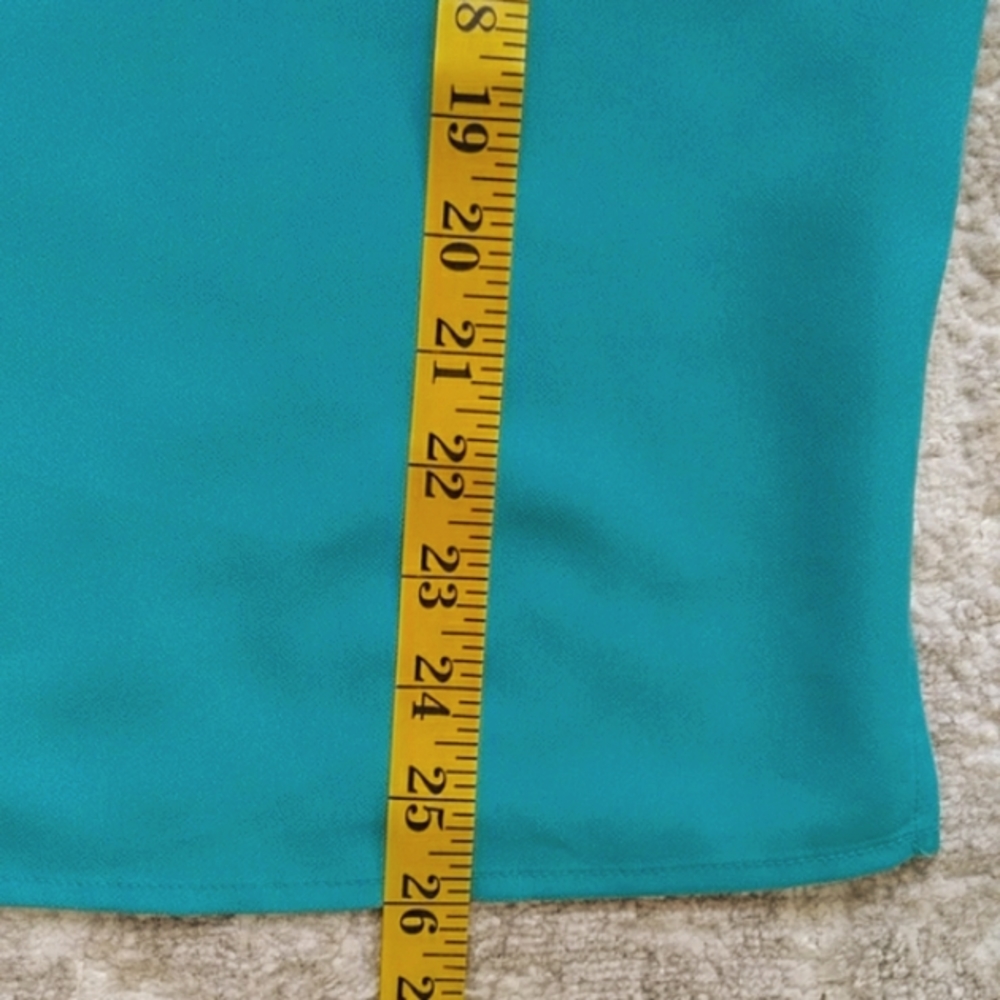 Appleseed's Petite Button Down Blouse Shirt 6 Petite Green - Picture 13 of 13